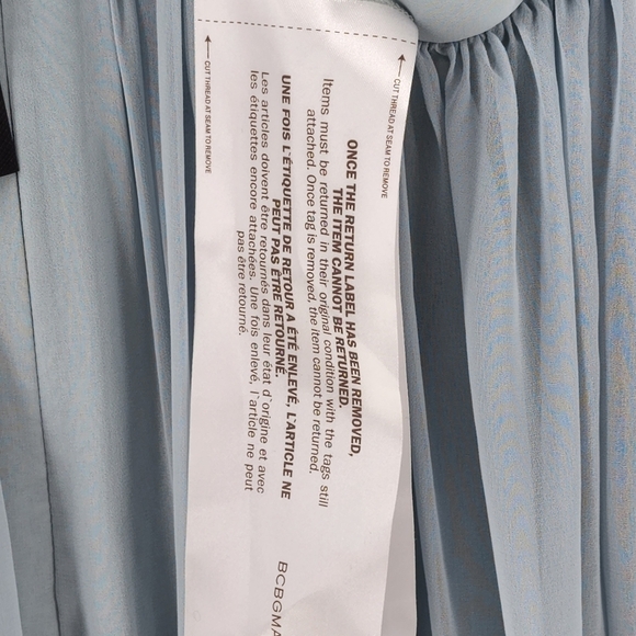 BCBGMAXAZRIA Women's Grecian Inspired One Shoulder Sleeveless Dress -  10 - Picture 6 of 9